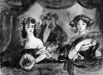 På teatern, 1800-talet, 1930
