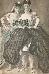 Porträtt av Constantin Guys, c1860, 1939