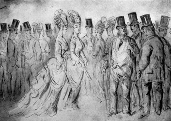 Promenade, 1800-talet, 1930.