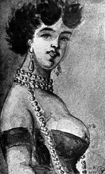 Kvinna, 1800-talet, 1930.