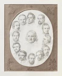 Thorvaldsen bland landsmän julafton 1841 i Rom