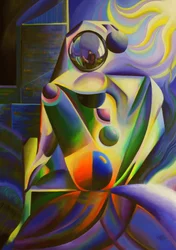 Abstrakt figur – reflektion