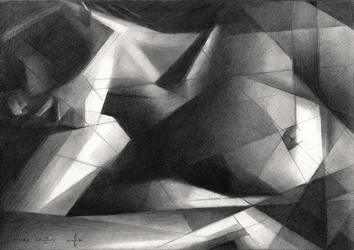 Dramatisk geometrisk figur