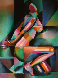 Livfull geometrisk dans