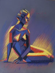 Livfull geometrisk figur