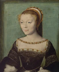 Anne de Pisseleu 1508-1576, Duchesse dEtampes, ca. 1535-40.