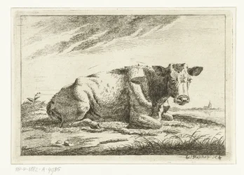 Landskap med en liggande ko utan horn Kor (serietitel)