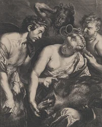 Atalanta och Meleager, 1618-84.