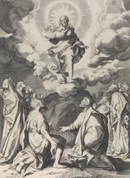 Himmelsfärden, ca. 1593.