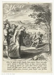 Thomas mamma letar efter honom i Neapel The Life of Saint Thomas Aquinas (serietitel)