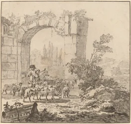 Getflock, 1781, publicerad 1786.