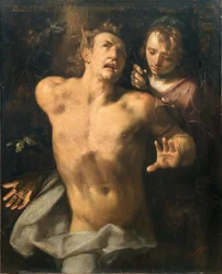 Marsyas flågning.