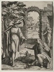 Kristus visar sig för Maria Magdalena, 1567.