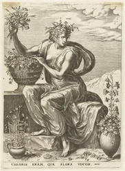 Flora Gudinnor och nymfer (serietitel)