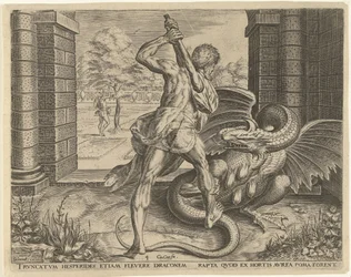 Herkules stjäl Hesperidernas gyllene äpplen Labours of Hercules (serietitel)