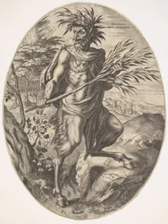 Sylvanus från The Rural Gods, 1565.