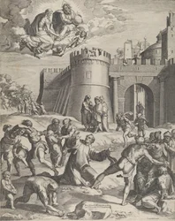St Stephens martyrskap, 1576.