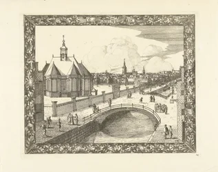 Utsikt över den nya kyrkan i Haag The New Church (titel på objekt)
