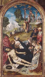 The Lamentation of Christ, c.1515-20 (olja på panel)