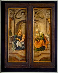 Crucifixion Triptych (panel, central)