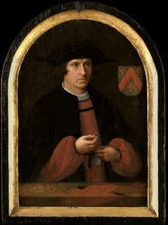 Porträtt av Frans van Schoterbosch, ca 1620 (olja på pannå)