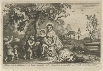 Maria med barnet och Johannes Döparen