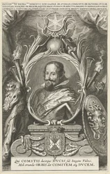 Porträtt av Gaspar de Guzmán, greve av Olivares, hertig av St. Lucar