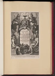 Titelsida för Justus Lipsius, Opera Omnia, I