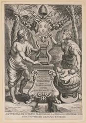 Titelsida för M.C. Sarbievsky, Lyricum Bok IV
