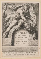 Titelsida för Maffeo Barbarian, Poems