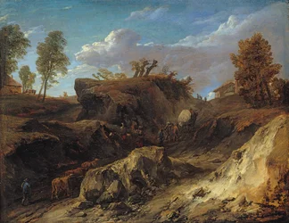The Hollow Road, ca. 1700.