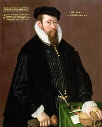 Porträtt av Thomas Pead, 1578