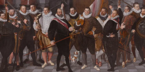 Kompaniet med kapten Dirck Jacobsz Rosecrans och löjtnant Pauw