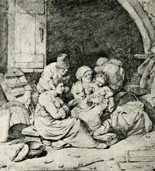 Holländsk bondefamilj