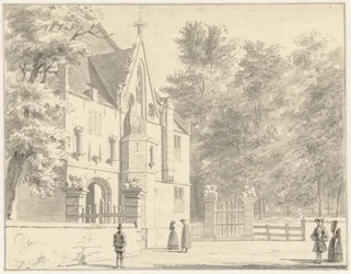Bakre delen av Grote Kerk i Edam