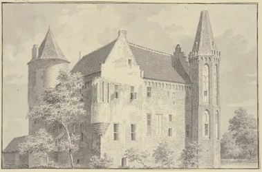 Croy slott i byn Aarle-Rixtel