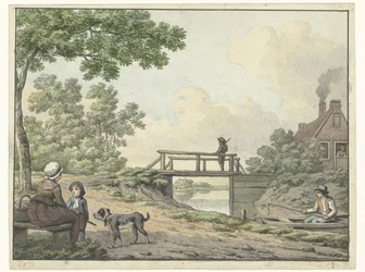Liggande hund