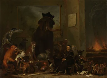 Satir över rättegången mot Johan van Oldenbarnevelt