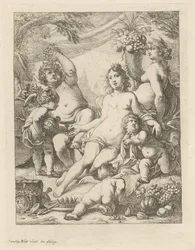 Bacchus, Venus och Ceres.