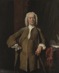 Porträtt av en gentleman traditionellt identifierad som Philips Zweerts (1704-1774)