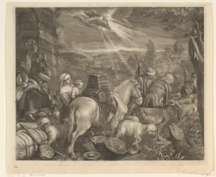 Abraham lämnar Haran Chelations (serietitel)