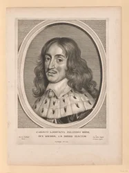 Charles Louis, greve Palatine, från Effigies Variae...