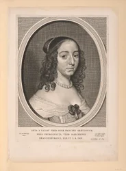 Louise Henrietta, prinsessa av Oranien Nassau, ur Nio porträtt