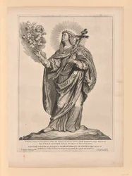 Saint Liduina, från Helgon i norra och södra Nederländerna