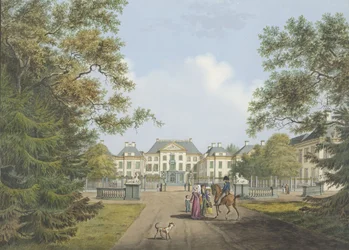 Utsikt över Het Loo-palatset