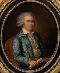 Porträtt av kompositören André Ernest Modeste Grétry 1741-1813, ca. 1786-88.