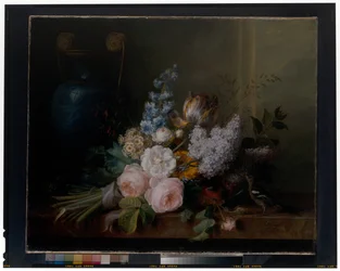 Ett stilleben av blommor