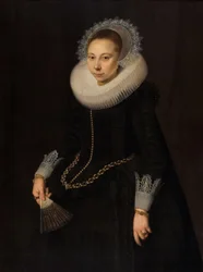 Porträtt av Maria Overrijn van Schoterbosch (1599/1600-1638)