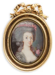 Porträtt av Sophia Magdalena av Danmark 1746-1813, Sveriges drottning.
