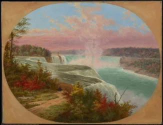 Konstnären i Niagara
